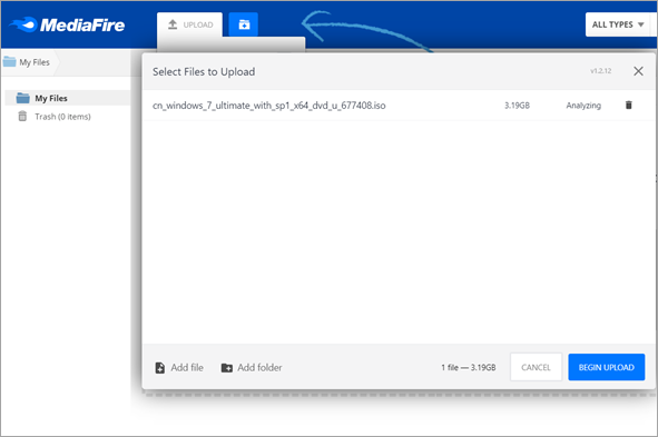 Send Large Files Over the Internet with MediaFire