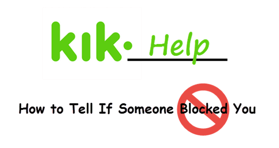 Wie kannst du wissen, ob dich jemand bei Kik blockiert hat