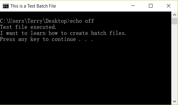 How to Run a Batch File in Windows