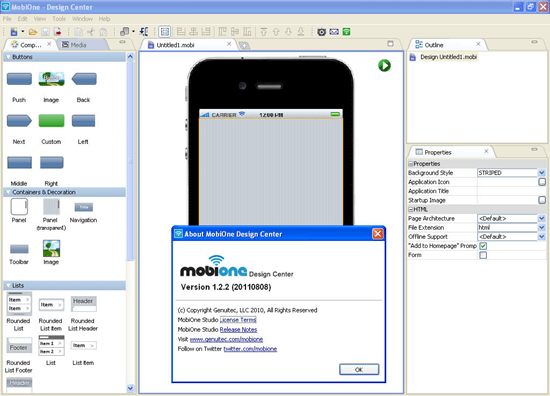 MobiOne Studio, El mejor emulador de iOS para Windows 7/8 / 8.1 / 10.