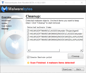malwarebytes scan for rootkits no working malwarebytes scan for rootkits no working