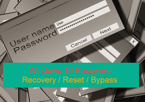 Recover Windows 10 Password