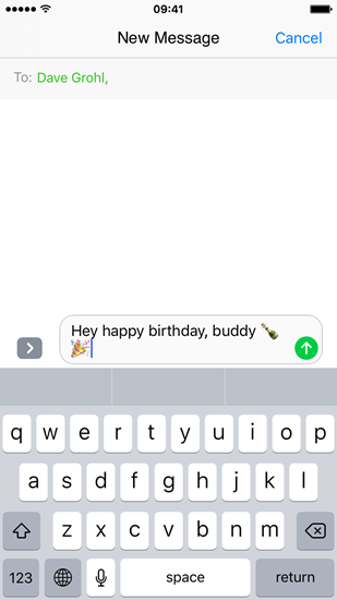 Comment envoyer un message texte retardé sur iPhone avec Scheduled