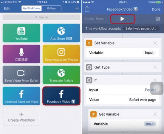 Suivez ces étapes simples pour installer l'application de workflow sur iPhone