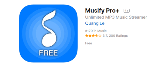 Offline Musik-App für iPhone – Musify Pro+