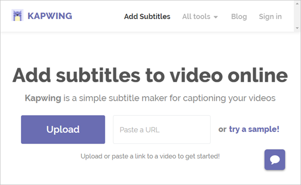 Añadir subtítulos al video en línea