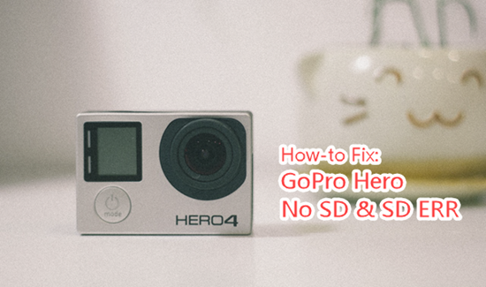 Comment réparer une erreur de carte SD sur GoPro Hero?