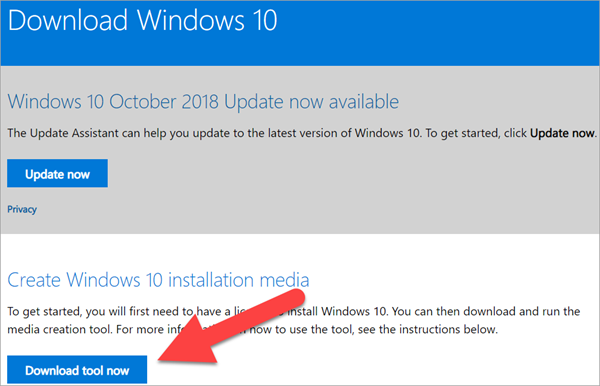 Download Windows 10 Latest Update with Update Assistant