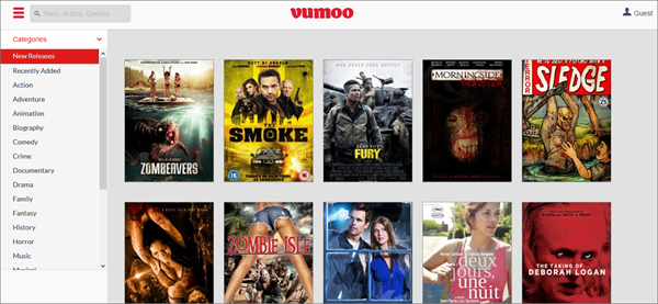 Vumoo, Top 10 Movie4k Alternativen für Sie.