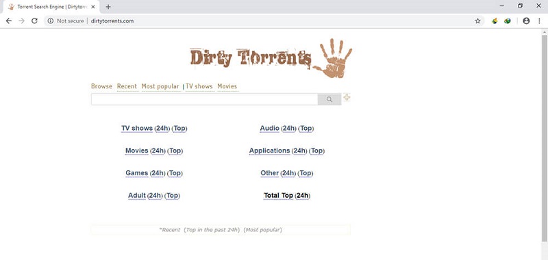 Dirty Torrents, Torrentz / torrentz2 alternatives