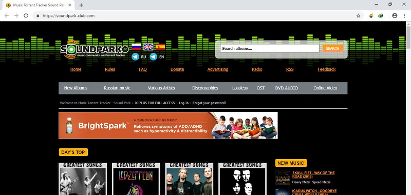 Soundpark, Torrentz / torrentz2 alternativas: 10 sitios de torrent similares.