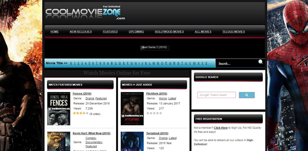 CoolMovieZone, Top 10 des alternatives Movie4k pour vous.