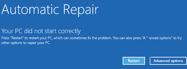 Fix Preparing Automatic Repair Loop on Windows 10.