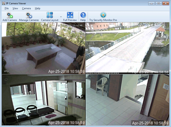 IP Camera Viewer is one of the top best Free Webcam Software.