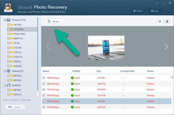 How to retrieve photos from Fujifilm camera with photo recovery software.