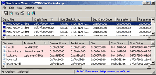 Fix DPC Watchdog Violation with BlueScreenView