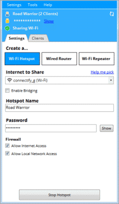 connectify hotspot