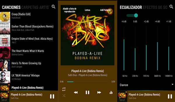 BlackPlayer, Die besten Audioplayer für Android.
