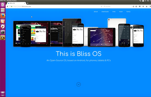 Bliss, Kostenfreie Android Emulatoren für Windows und Mac.