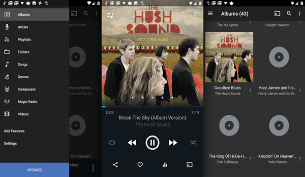 DoubleTwist, Mejores reproductores de audio para Android.