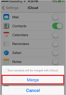 ¿Cómo recuperar los contactos eliminados desde iCloud?