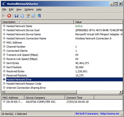 HostedNetworkStarter is one of the best WiFi Hotspot software for PC.