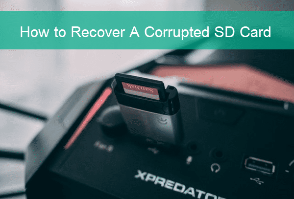 How to Recover Corrupt SD Memory Card.