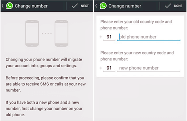 ¿Cómo cambiar el número de teléfono de WhatsApp?
