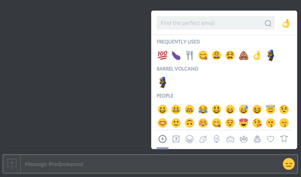 Commands for colorful chat in discord