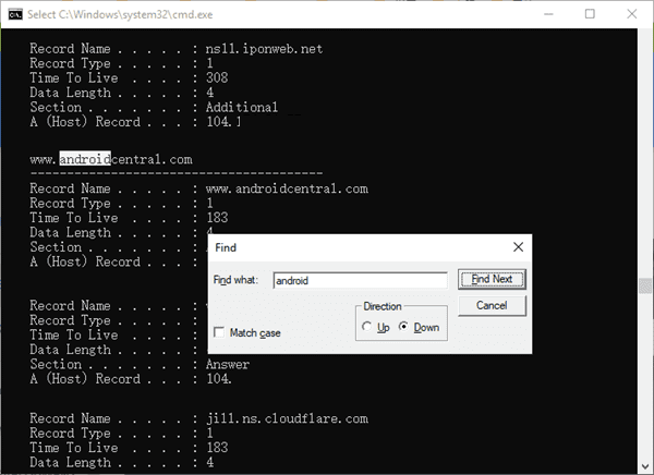 Recover Deleted Chrome Browsing History with DNS Cache