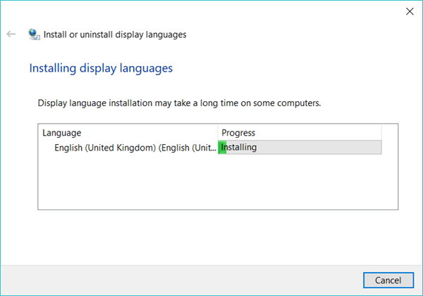 Das Windows 10 Sprachpaket manuell herunterladen und installieren