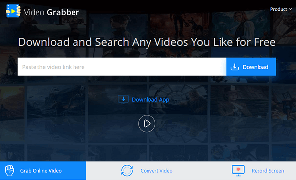 Como su nombre indica, Video Grabber te ayuda a convertir vídeos a muchos formatos diferentes y descargarlos en segundos.