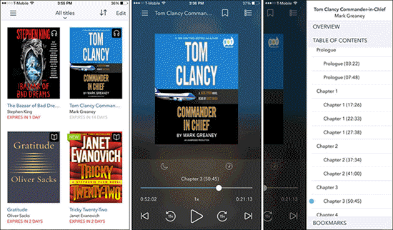 Cette application propose plus de 28 000 titres de livres audio dans le monde entier que les utilisateurs peuvent écouter sur iPhone.