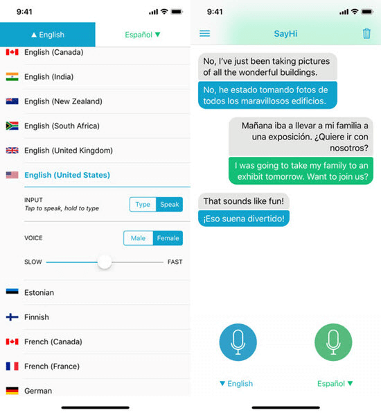 Aprender un nuevo idioma nunca ha sido tan fácil gracias a la ayuda de la app de traducción SayHi.