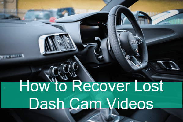 How to Recover Lost Dash Cam Footage.