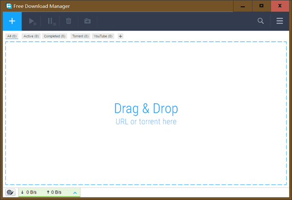 FDM is a free and open-source download manager.