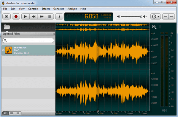 Similar to Audacity, Ocenaudio is also a cross-platform audio editing software.